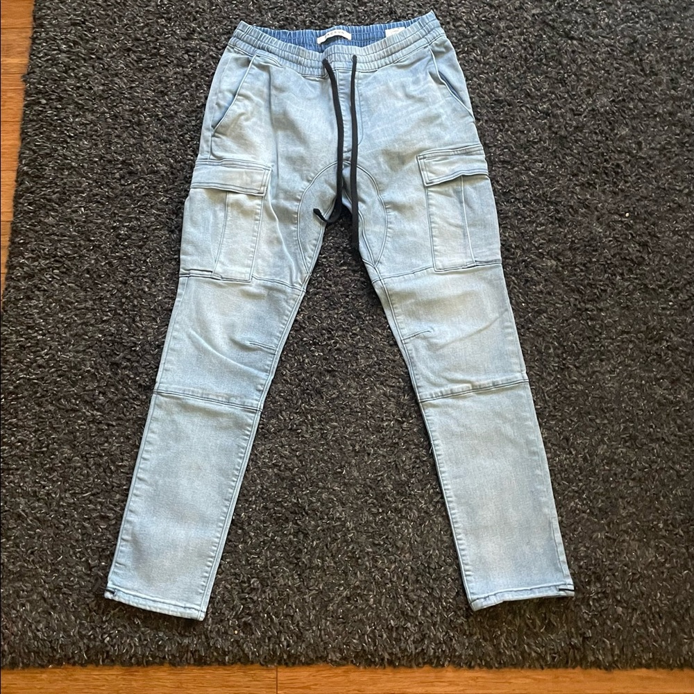 Light blue Cargo jeans